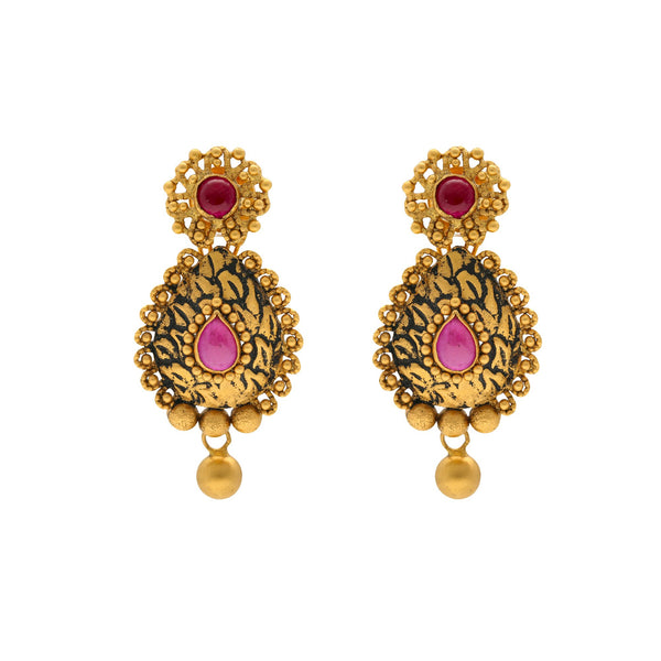 22K Yellow Gold Antique Rachana Earrings | 


Our 22K Yellow Gold Antique Rachana Earrings are truly a one of a kind Virani creation. These ...