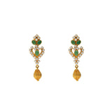 22K Yellow Gold Love Emerald Earrings | 


Fall in love with the breathtakingly beautiful 22K Yellow Gold Love Emerald Earrings from Vira...