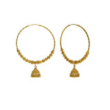 22K Yellow Gold Hoop Earrings W/ Jhumki Drops & Cubed Shambala Beads | 


Build your elegant wardrobe with the seamless designs of unique fine gold and intricate accent...