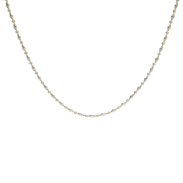 22K Gold Fancy Chain, Length 16inches | 


Classic 22K yellow gold chain crafted meticulously to match your taste; lightweight everyday w...