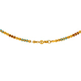 22K Gold & Enamel Colorful Krishna Chain | 
Add a stylish flare to your look with 22K Gold & Enamel Colorful Krishna Chain from Virani. ...