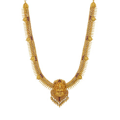 22K Gold Suvarna Laxmi Jewelry Set
