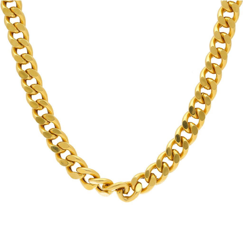 22K Yellow Gold Men's Cuban Link Chain W/ Satin Finish, 87.5 Grams | 


For a sleek finish to your everyday looks, select timeless and versatile gold jewelry like thi...