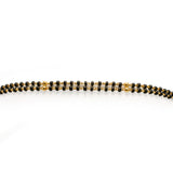 22K Yellow Gold Mangalsutra Beaded Chain Necklace W/ Meenakari Designs & Beaded Filigree |  22K Yellow Gold Mangalsutra Beaded Chain Necklace W/ Meenakari Designs & Beaded Filigree for...