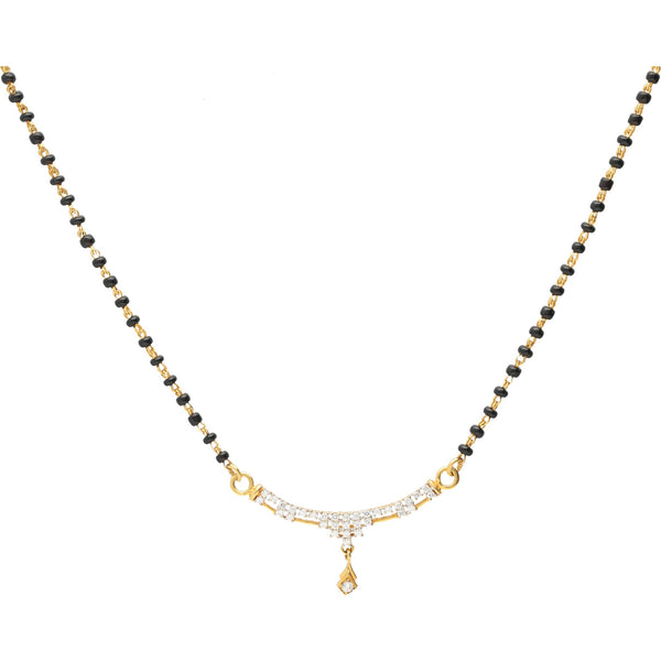 22K Gold Minimalist Mangalsutra Chain Necklace | 


Our 22K Gold Minimalist Mangalsutra Chain Necklace is the perfect understated bridal piece. Th...