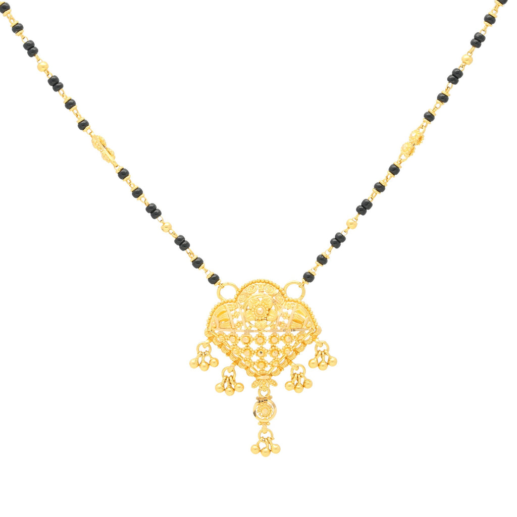 22K Gold Chahna Mangalsutra Chain Necklace | 



The 22K Gold Chahna Mangalsutra Chain Necklace is truly one of a kind. The dainty black beads...