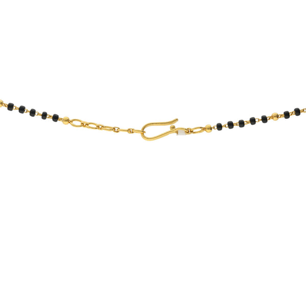 22K Gold Chahna Mangalsutra Chain Necklace | 



The 22K Gold Chahna Mangalsutra Chain Necklace is truly one of a kind. The dainty black beads...