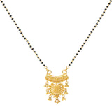 22K Gold Esha Mangalsutra Chain Necklace | 


Add a dash of cultural sparkle to your bridal look with a beautiful pair of our 22K Gold Esha ...