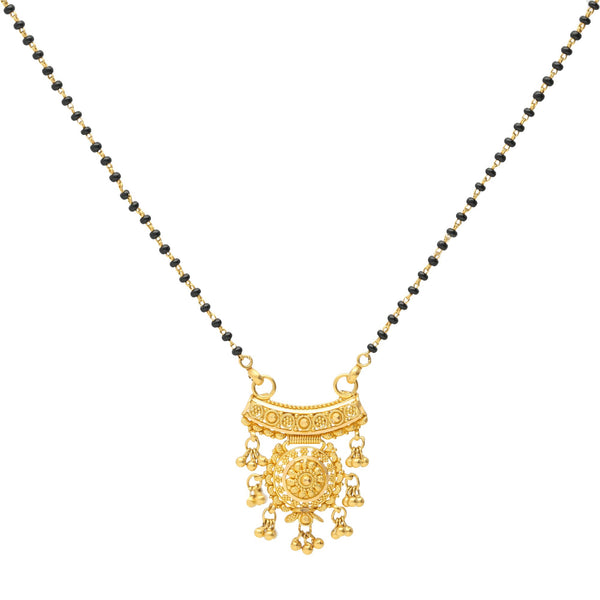 22K Gold Esha Mangalsutra Chain Necklace | 


Add a dash of cultural sparkle to your bridal look with a beautiful pair of our 22K Gold Esha ...