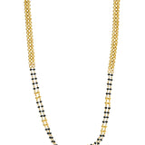 22K Gold Elegant Mangalsutra Black Beads Chain, Length 30inches | 


Floral designs favour every woman and this mangalsutra is a gentle reminder. This 22K yellow g...