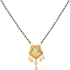 22K Gold Esha Mangalsutra Chain Necklace