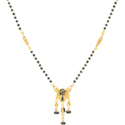 22K Gold Nisha Mangalsutra Chain Necklace