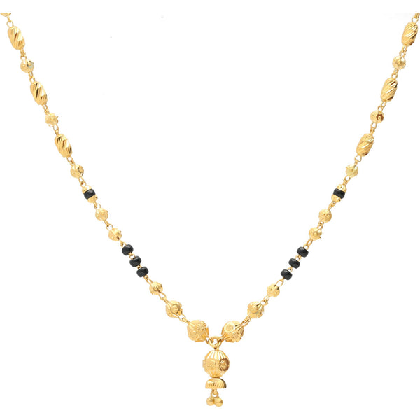 22K Gold Kashvi Mangalsutra Chain Necklace | 


Our 22K Gold Kashvi Mangalsutra Chain Necklace is simple elegant. The delicate black beads and...