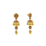 22K Yellow Gold Drop Earrings W/Meenakari Design, 20.6 grams | 


If you're looking for earrings that will go with a bunch of different clothes that you wear to...