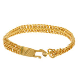 22K Yellow Gold Men's Bracelet W/ Double S-Link Band, 17.2 grams | 


Sometimes all that is needed to create an unforgettable sleek masculine look is a simple desig...