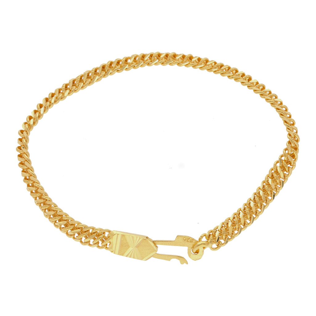 22K Yellow Gold Men Elegant Bracelet W/ Hexagonal tile Band | 


Looking for some stylish accessory options to gift your man on a special occasion? This 22K go...