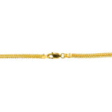 22K Yellow Gold Round Link Chain, 24.2 gm | Add the radiance and sophistication of 22 karat gold to any outfit with this beautiful yellow gol...