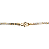 22K Multi Tone Gold Chain W/ Speckled Rose Gold Balls & Draped Column Bead Strands |  22K Multi Tone Gold Chain W/ Speckled Rose Gold Balls & Draped Column Bead Strands for women...