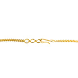 22K Yellow Gold Necklace & Earrings Set W/ Black Sapphires |  22K Yellow Gold Necklace & Earrings Set W/ Black Sapphires  for women. The breathtaking 22K ...