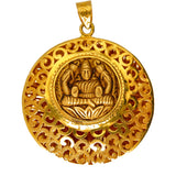 22K Yellow Gold Sacred Temple Pendant | 
Pay homage to Indian culture with the 22K Yellow Gold Sacred Temple Pendant from Virani. This lu...