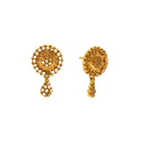 22K Yellow Gold & Polki Stone Earrings | 


The 22K Yellow Gold Polki Stone Earrings are the perfect studs for everyday wear. These beauti...