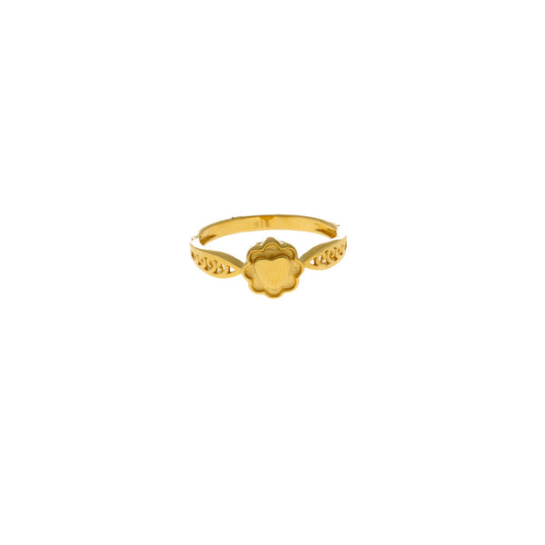 22K Yellow Gold Dainty Flower Ring | 


Make elegance a daily part of your wardrobe with radiant pieces such as this 22K yellow gold r...