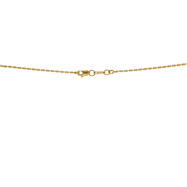 22K Multi Gold Singapore Lightweight Chain W/ Length 16inches | 


Lightweight designs are the best... aren't they? This classic gold chain deserves classy jewel...