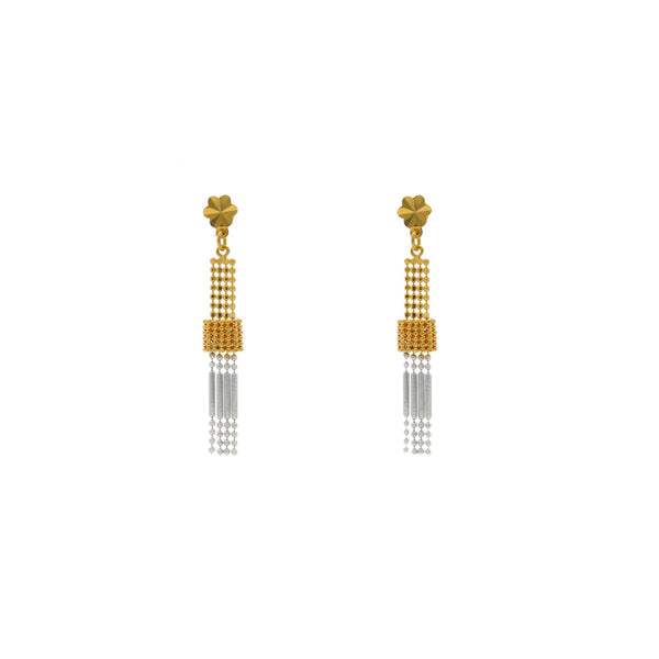 22K Gold Stunning Singapore set w/ Earrings | 


This 22K yellow gold necklace with earrings comes in an alluring ethnic design that will go we...