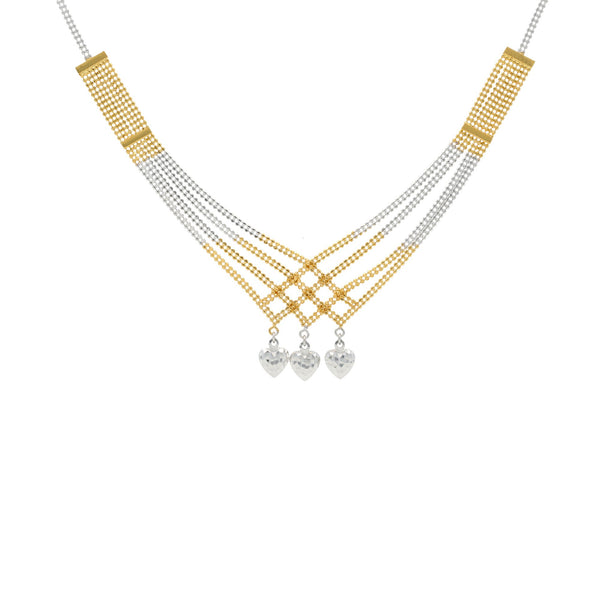 22K Yellow Gold Singapore set with Earrings | 


Oodles of traditional charm with a hint of modernity, this necklace exudes the right balance o...