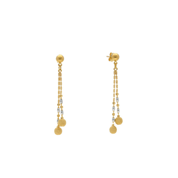22K Yellow Gold Singapore set with Earrings | 


Give your traditional outfit the perfect accessory of this 22K yellow gold necklace with earri...