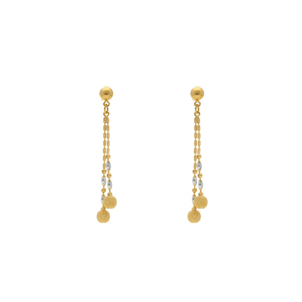 22K Yellow Gold Singapore set with Earrings | 


Give your traditional outfit the perfect accessory of this 22K yellow gold necklace with earri...