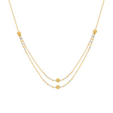 22K Yellow Gold Singapore set with Earrings | 


Give your traditional outfit the perfect accessory of this 22K yellow gold necklace with earri...