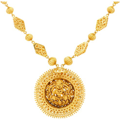 22K Gold Priya Temple Necklace