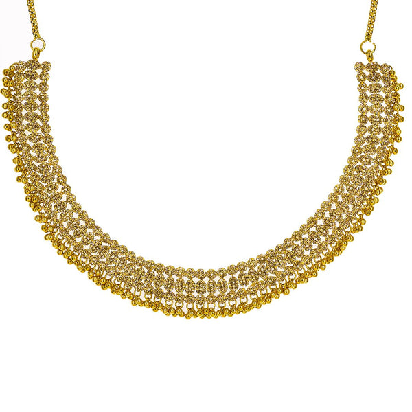22K Yellow Gold Uncut Diamond Collar Necklace W/ 9.33ct Uncut Diamonds | 22K Yellow Gold Uncut Diamond Collar Necklace W/ 9.33ct Uncut Diamonds for women. This 22K yellow...