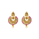 22K Gold & Gemstone Tashi Temple Set | 
The 22K Gold & Gemstone Tashi Temple from Virani Jewelers will add the glamour you need for ...