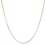 22K Multi Gold Fancy Chain, Length 20inches | 


Highlight your neck and accentuate your look with this beautiful yet simple gold chain. This 2...
