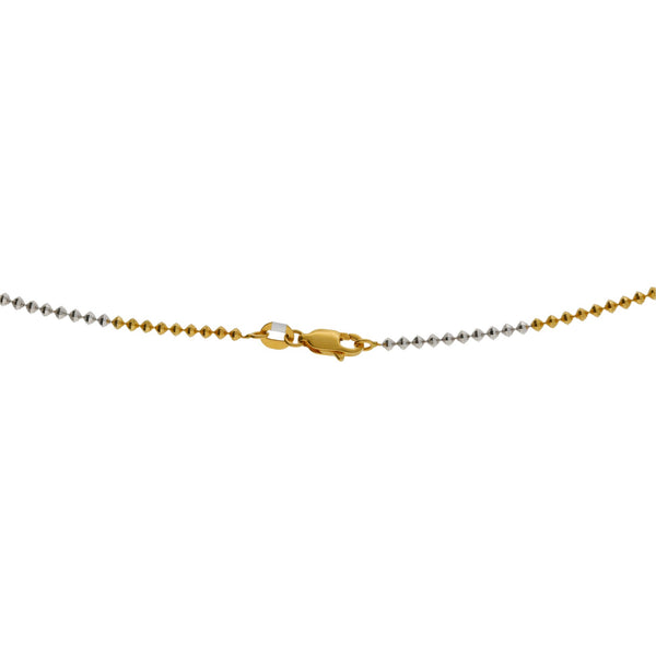 22K Multi Gold Fancy Chain, Length 20inches | 


Highlight your neck and accentuate your look with this beautiful yet simple gold chain. This 2...