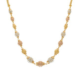 22K Multitone Gold Honeycomb Chain | 
The 22K Multitone Gold Honeycomb Chain from Virani Jewelers is chic and stylish. This unique 22k...