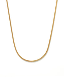 22K Yellow Gold Men's Flat Chain W/ Double Link & Ball Chain, 22 Inches