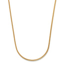 22K Yellow Gold Men's Flat Chain W/ Double Link & Ball Chain, 23 Inches | Add a hint of masculine radiance to your look with this handsome 23 inch, 22K yellow gold men’s f...