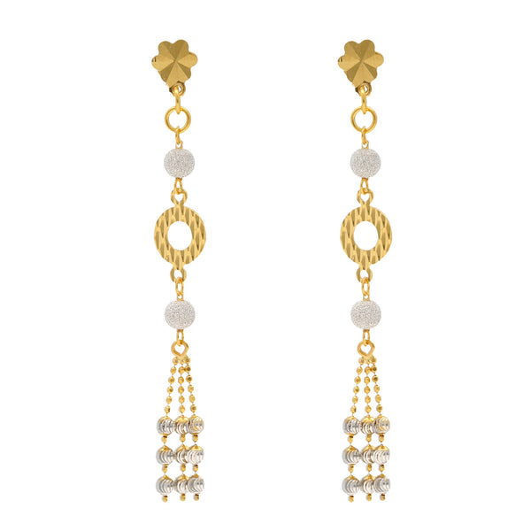 22K Yellow & White Gold Donna Jewelry Set | 
The 22K Yellow and White Gold Donna Jewelry Set by Virani Jewelers is sheer elegance. This uniqu...