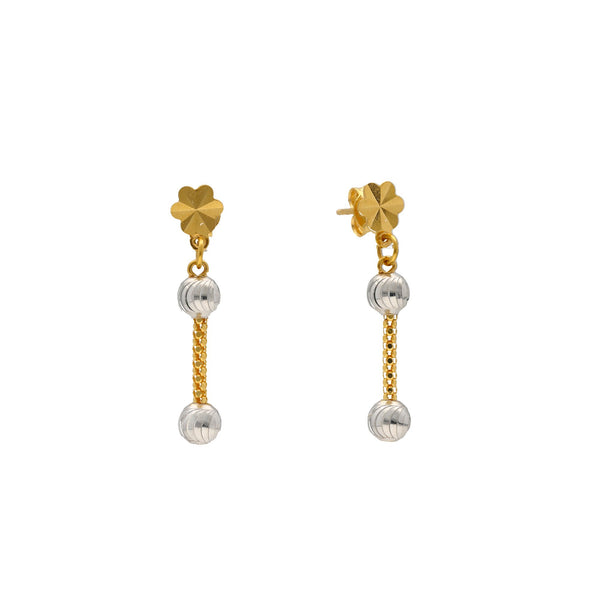 22K Yellow & White Gold Perla Jewelry Set | 
The 22K Yellow and White Gold Perla Jewelry Set from Virani Jewelers will bring life to any outf...