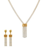 22K Yellow Gold Chandelier Jewelry Set | 
The 22K Yellow Gold Chandelier Jewelry Set from Virani Jewelers is pure luxury. This simple and ...