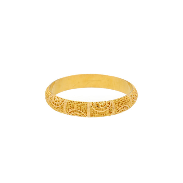 22K Gold Single Bangle, 19.5gm | 


A beautiful 22K yellow gold bangle with a smooth design that contributes majorly to its versat...