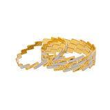 22K Gold Multi Tone Set of Four Bangles, 93.1gm | 


Looking for simple and elegant gold bangle designs that can complement your regular and party ...