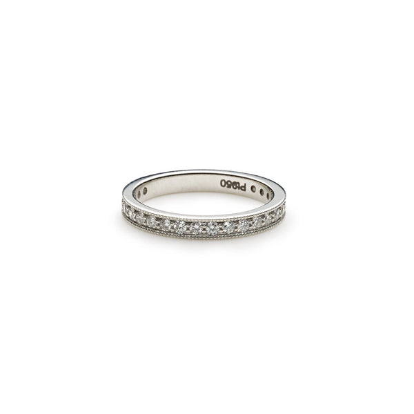 14K White Gold Diamond Eternity Wedding Band W/ 0.34ct VS-SI Diamonds & Channel Set Diamonds | 


Explore classic pieces for your wedding gown to create a radiant look as memorable as the day,...