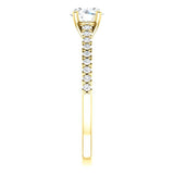 Four Prong Solitaire Diamond Engagement Ring | 