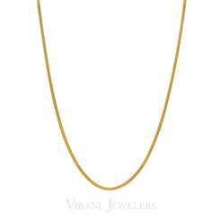22k Yellow Gold Curb Chain for Men