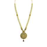 22K Gold Necklace & Earrings Set | Necklace Length 26 Inches. Necklace Minimum Width 2 mm. Necklace Maximum Width 11 mm.