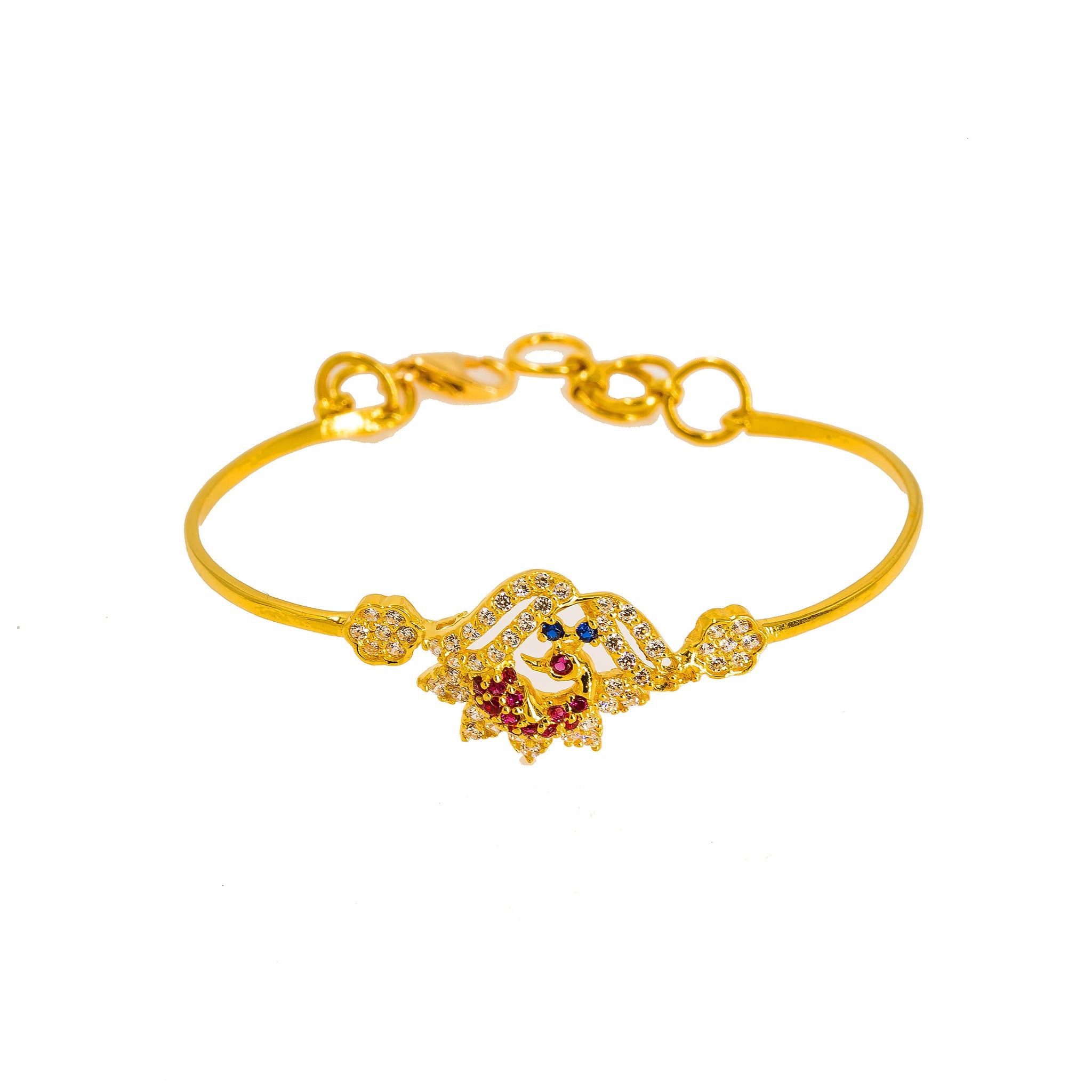 Exclusive Glossy 22k Gold Baby Bangle Pair – Andaaz Jewelers